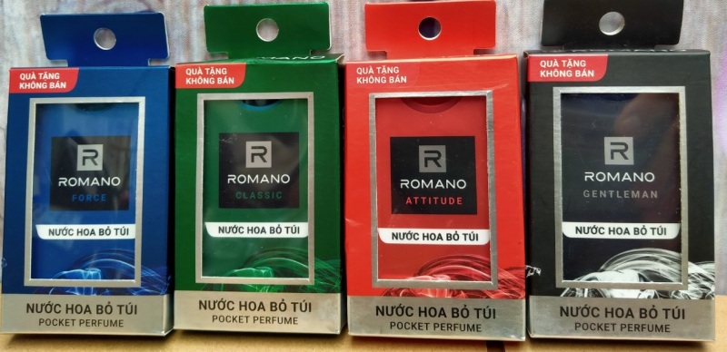 Nước hoa bỏ túi Romano Classic 18ml - Giá Sendo khuyến mãi: 50,000đ - Mua  ngay! - Tư vấn mua sắm & tiêu dùng trực tuyến Bigomart