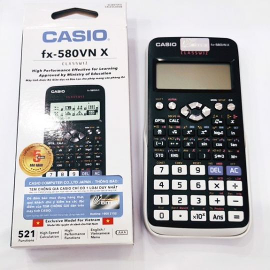 Máy Tính FX-580 VNX (Hàng Rẻ)