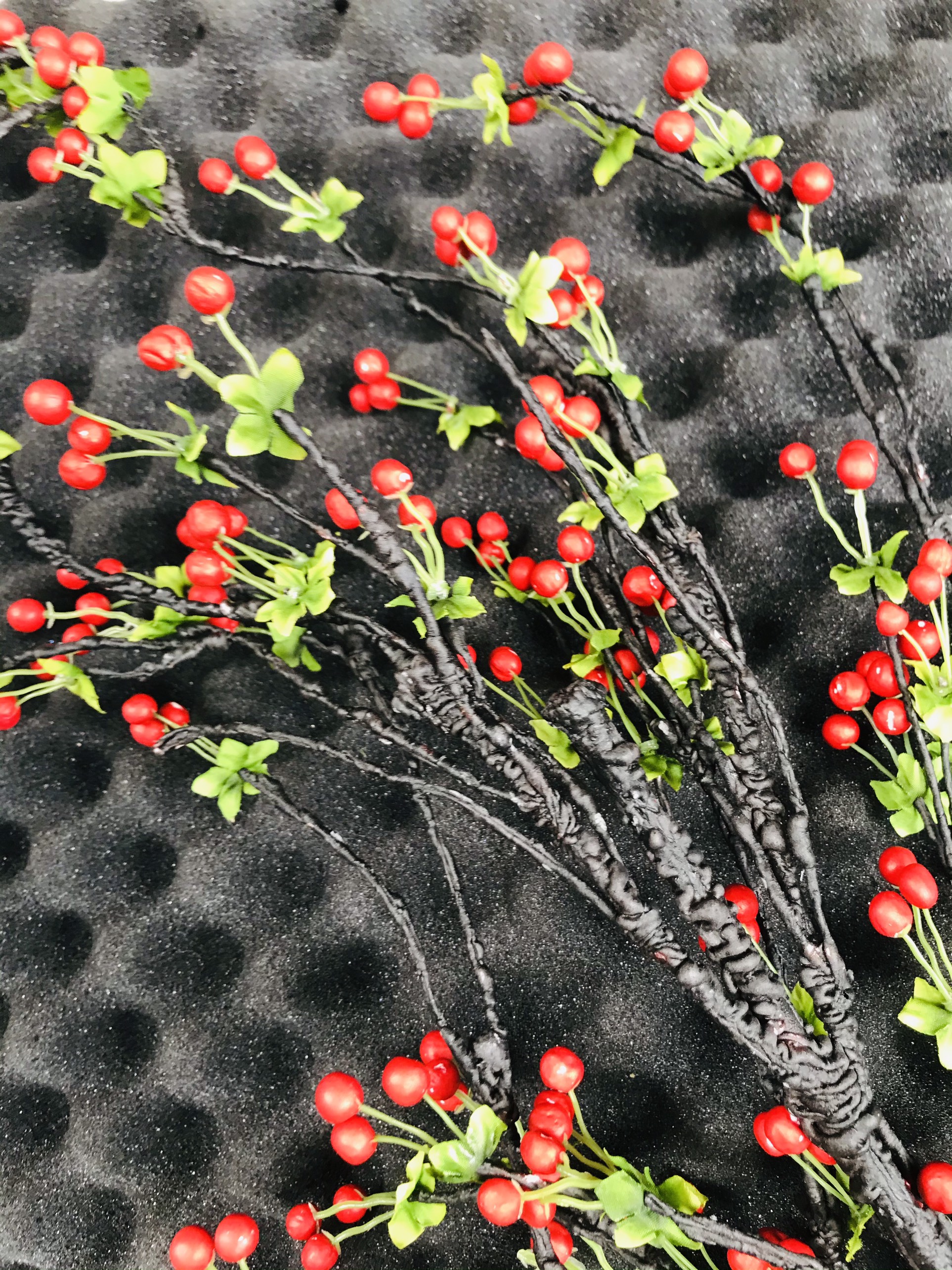 Cành cherry cổ /cao 90cm loại đẹp