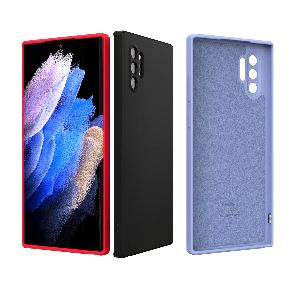 [09] Ốp lưng Samsung chống bẩn viền vuông Note 20 Ultra Note 20 Note 10 plus Note 10 Note 9 Note 8