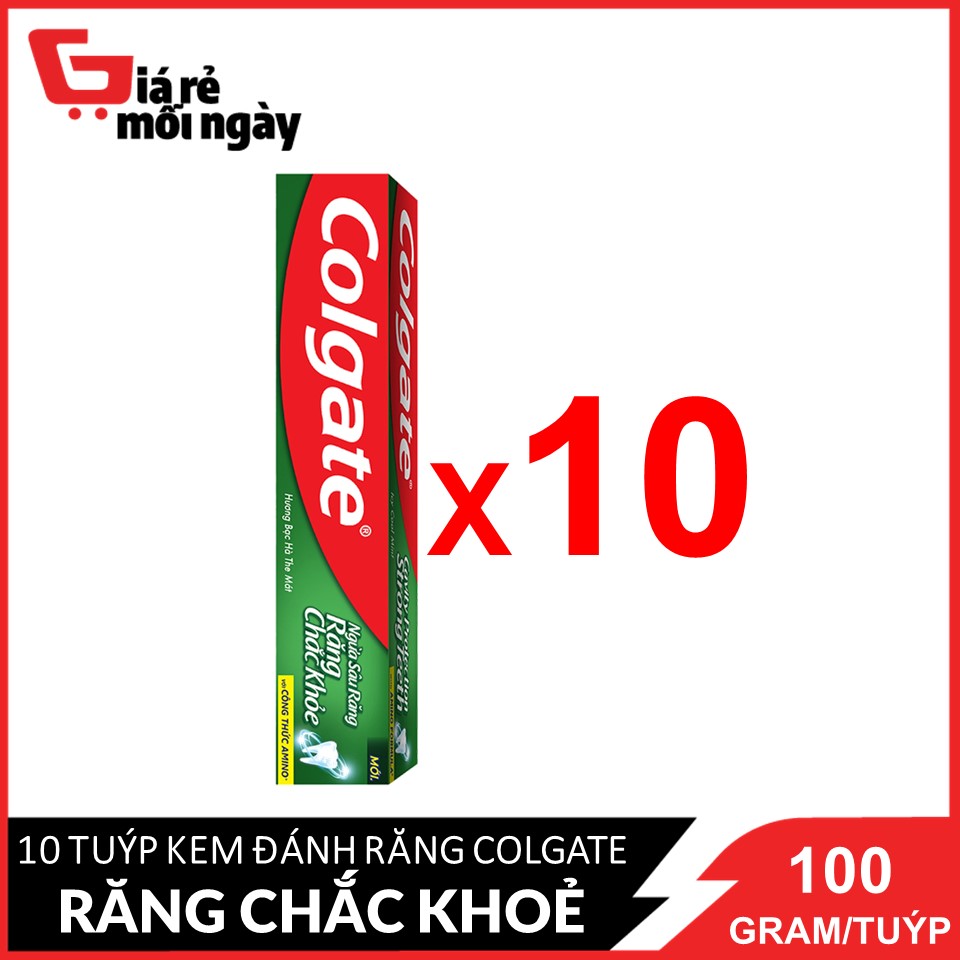 Kem đánh răng Colgate ngừa sâu răng 100g x 10