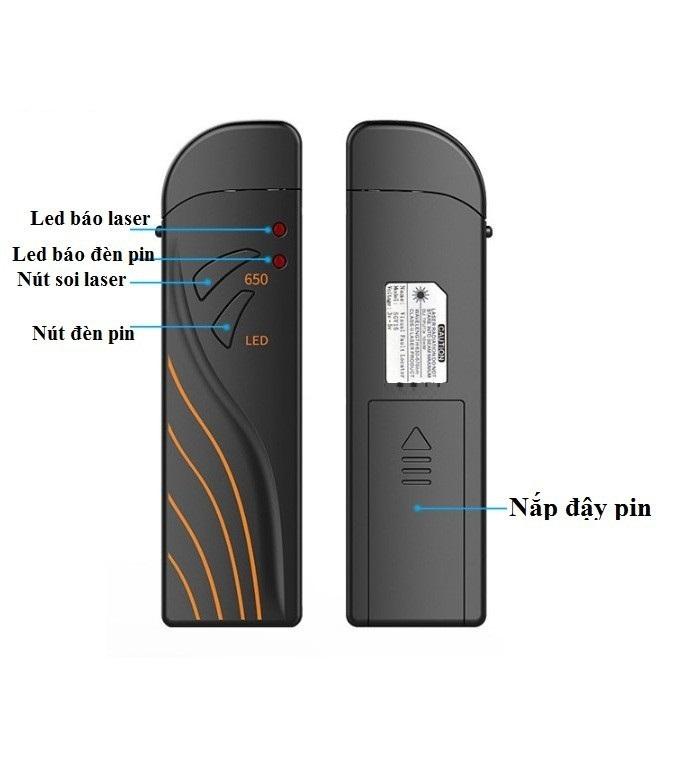 Bút Soi Cáp Quang 15Km SGV15 pin sạc
