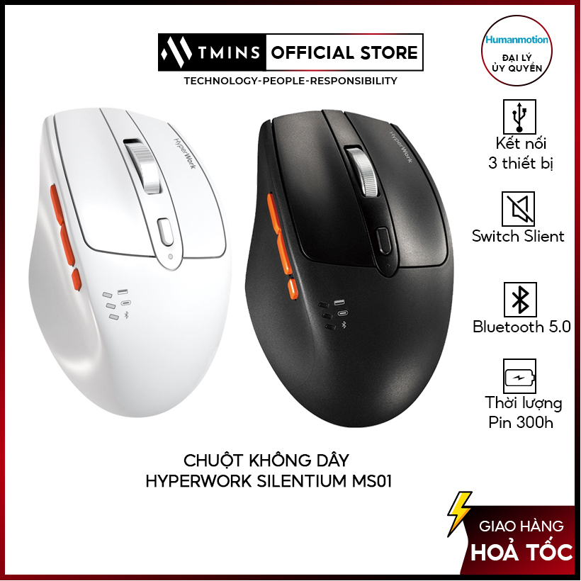 Chuột không dây Hyperwork MS01 - Hàng chính hãng