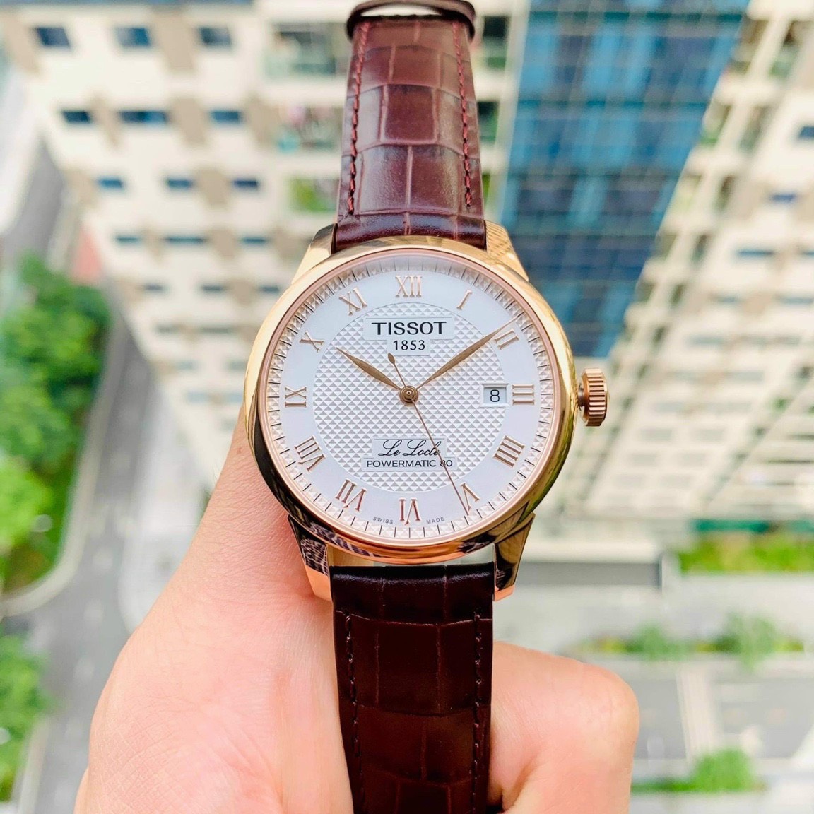 [Máy cơ - Automatic] Đồng hồ nam TISSOT viền gold [Bảo hành 12 tháng]