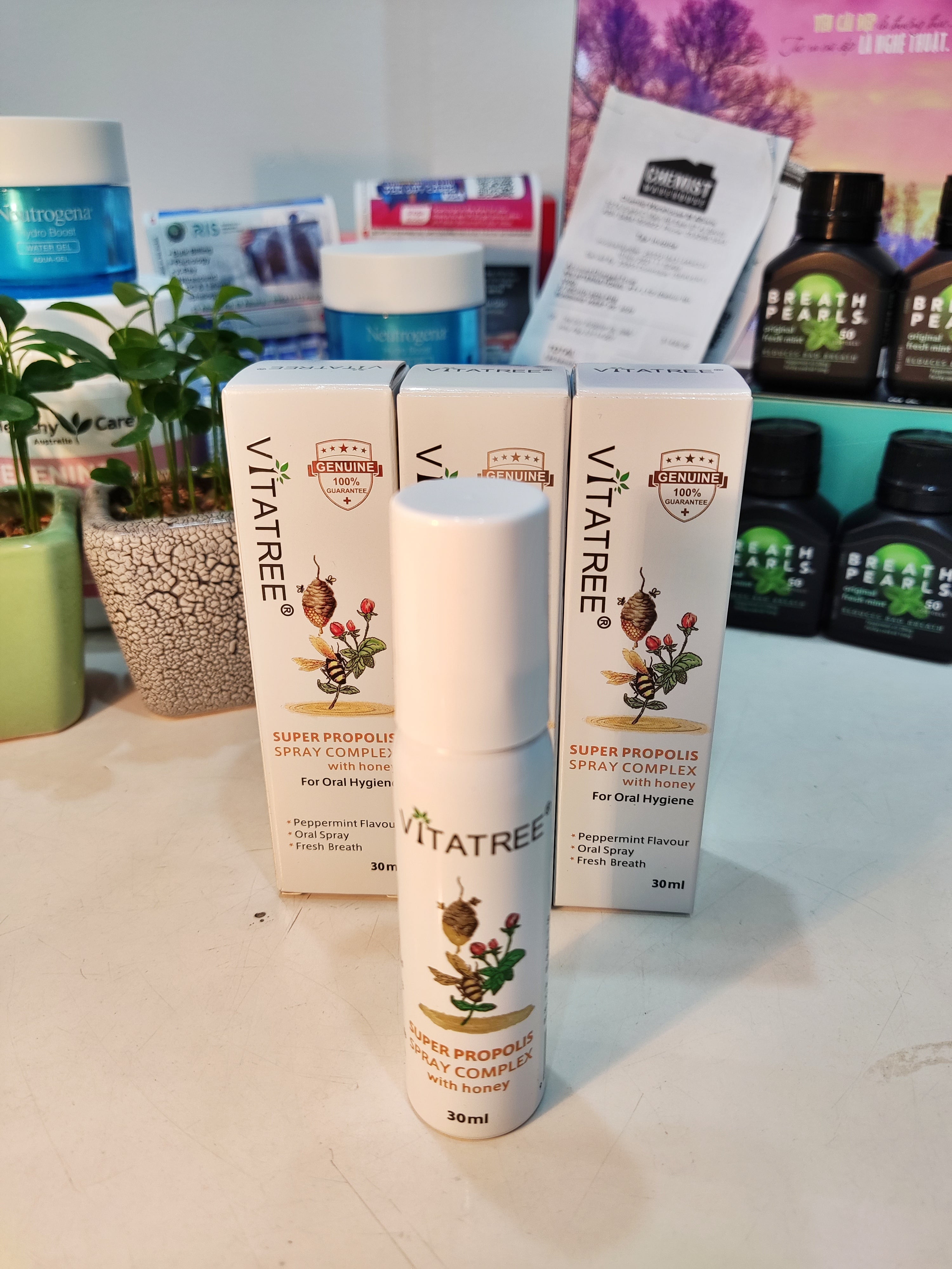 Xịt Họng Keo Ong Vitatree Úc 30ml
