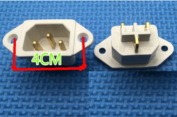Linh Kiện Ổ cắm nồi cơm ổ cắm dây nguồn bằng đồng chống rỉ