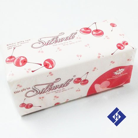 COMBO 5 CUỘN GIẤY ĂN SILKWELL - Giấy Silkweii Hồng