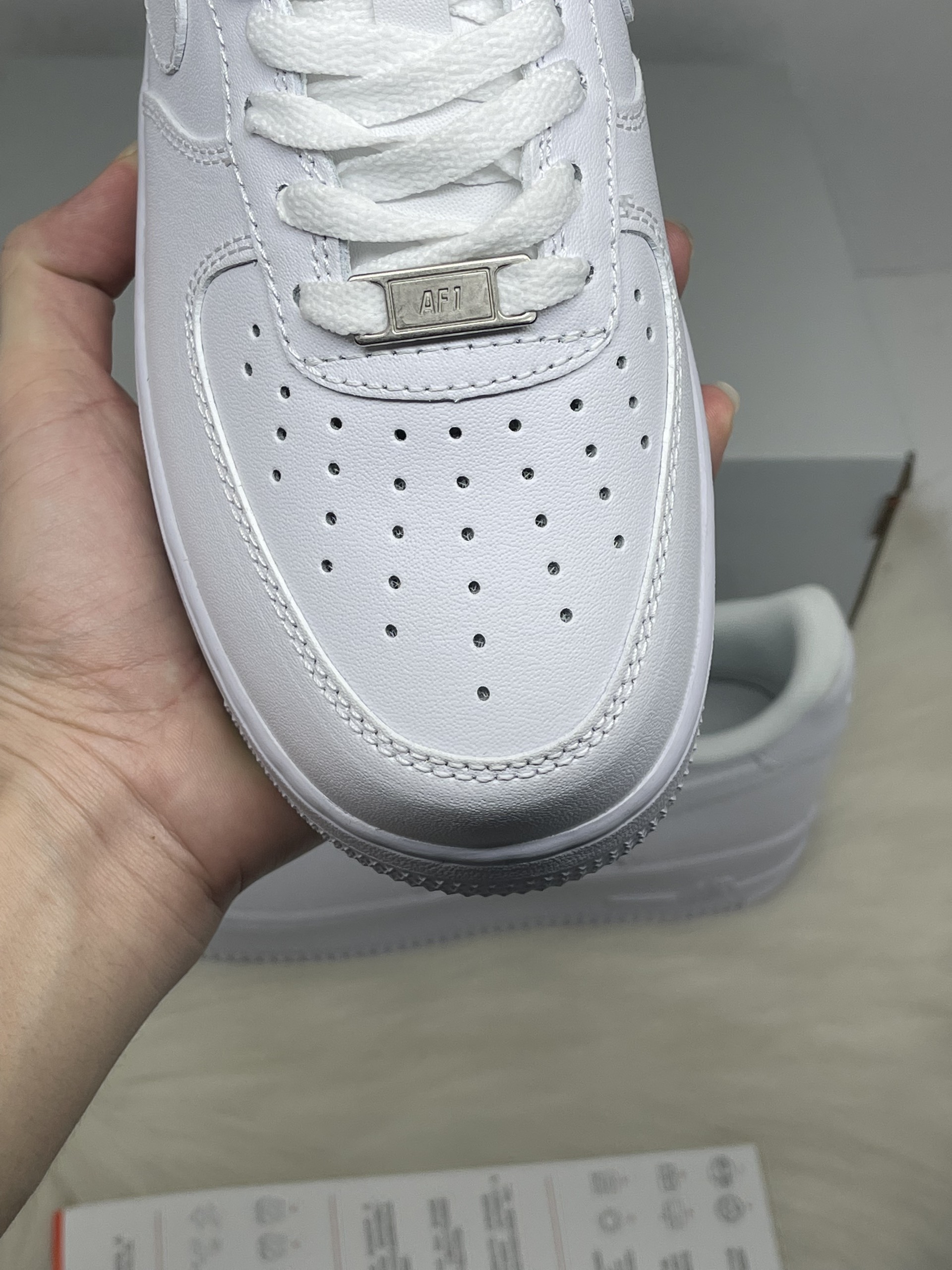 Giày AF1 full Trắng siêu cấp. Giày Nam Nữ Af1 AF1TSC003