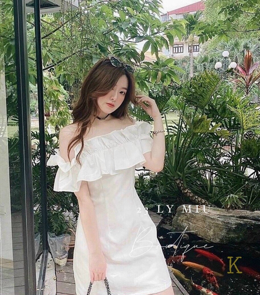 🔥 Đầm Dự Tiệc Bẹt Vai BÈO