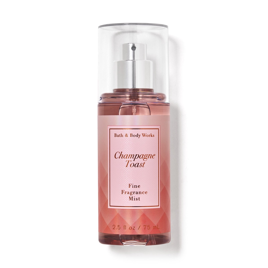 Xịt Thơm Toàn Thân mini ChampagneToast Bath & Body Works 75ml