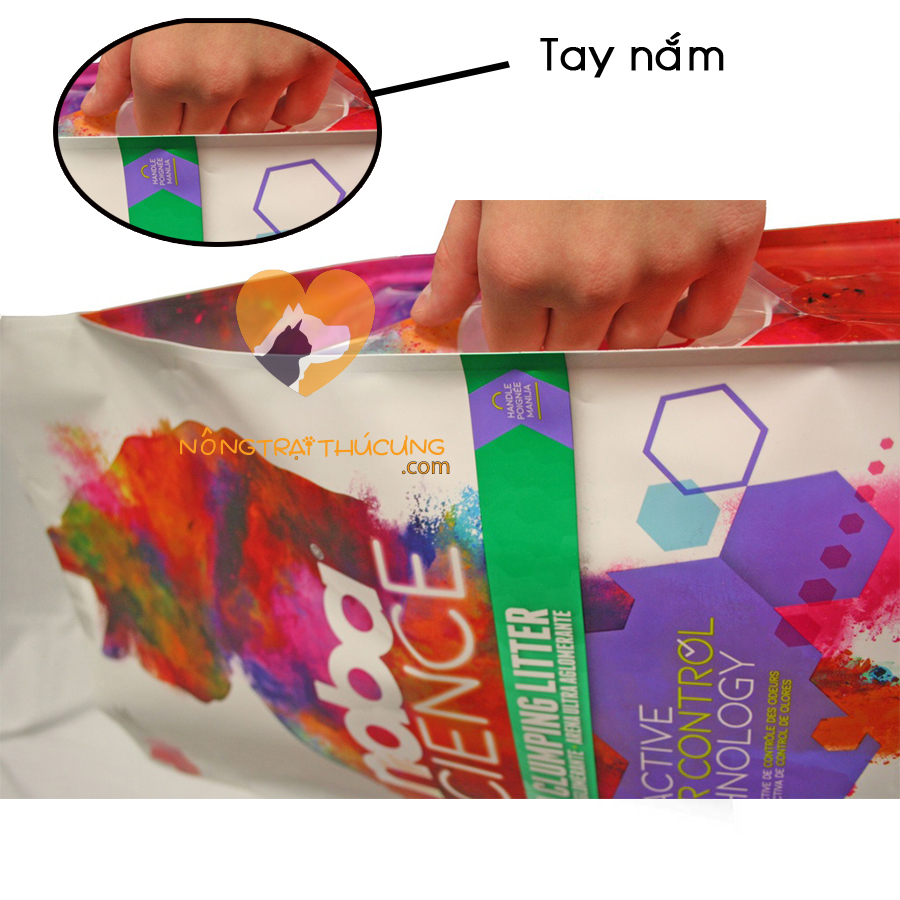 Cát Vệ Sinh Cho Mèo Noba Science 12kg (Made In Canada) - [Nông Trại Thú Cưng]