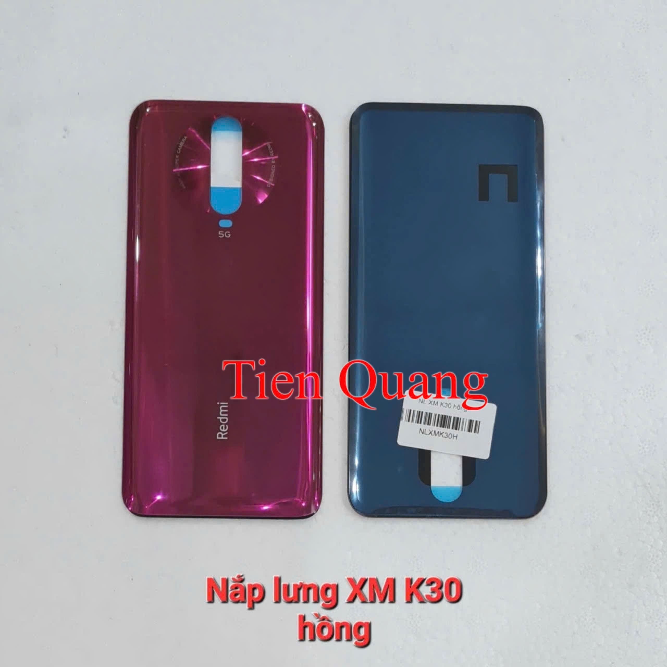 Nắp lưng Xiaomi Redmi K30 5G xịn (lưng kính)