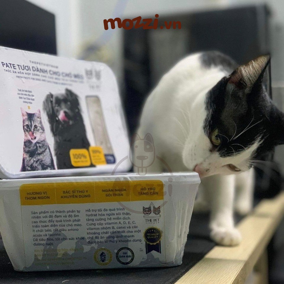 [Chỉ giao Hỏa tốc 2h] Pate tươi cho chó mèo The Pet
