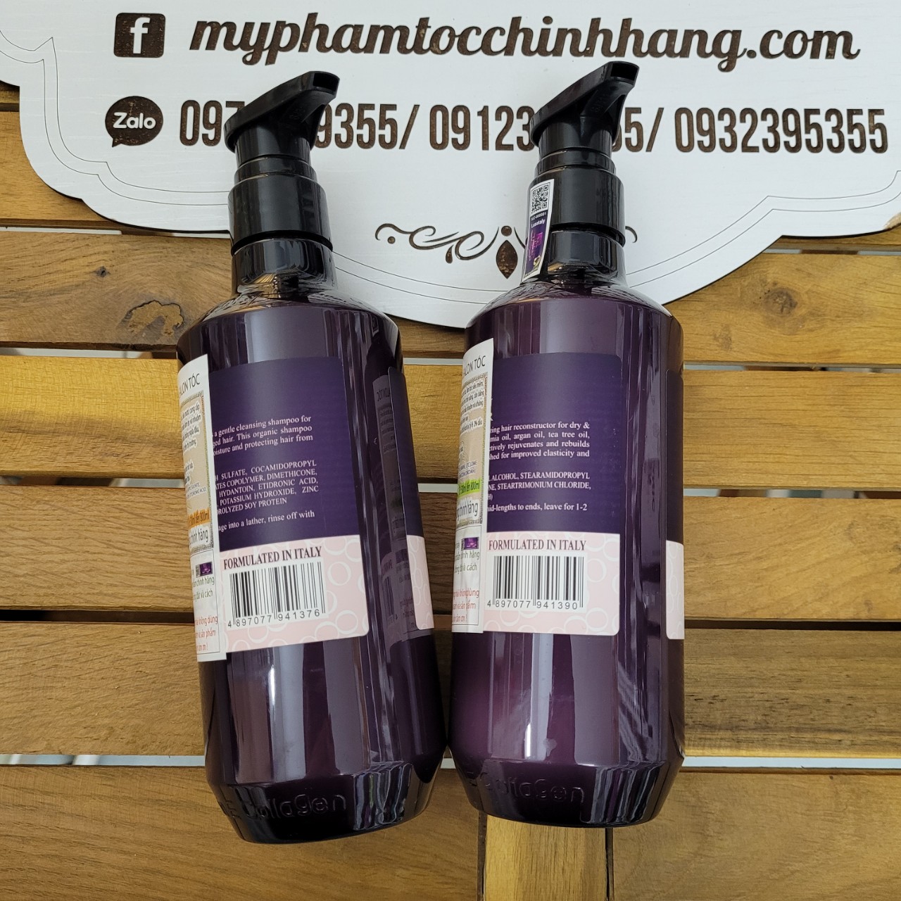DẦU GỘI XẢ LUSSTALY COLLAGEN E 500ML*2