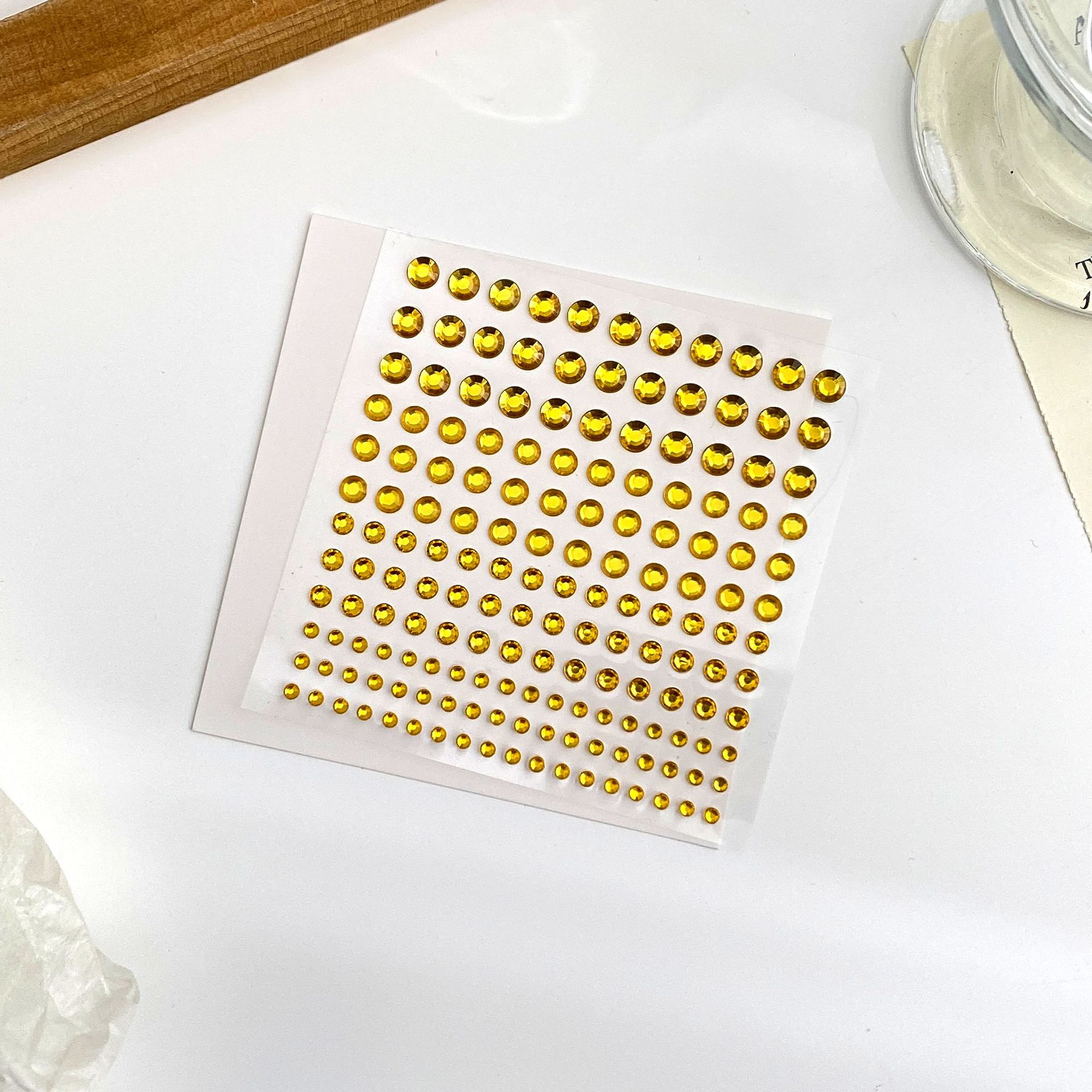 Sticker Diamond Pearl Decoration Journal Diary DIY Material