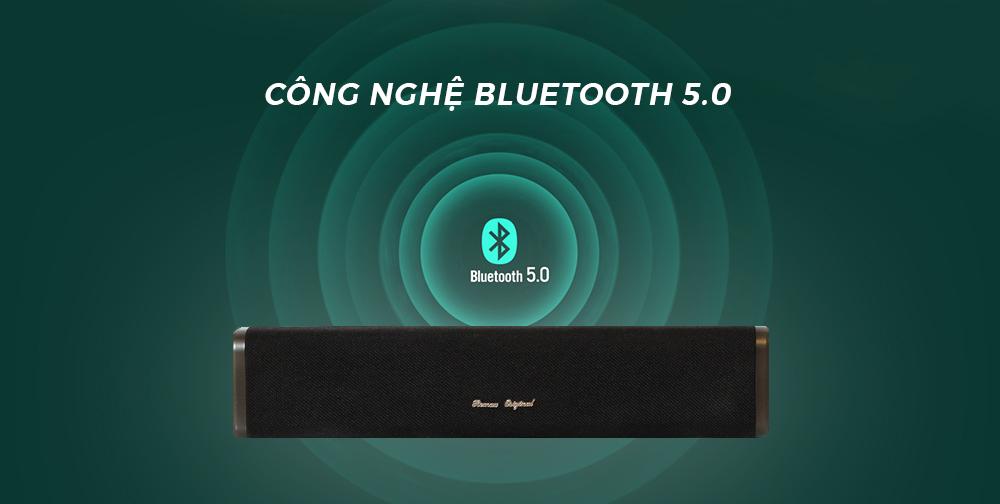 Loa Bluetooth Soundbar Mini Remax RB-M33 Fabric Series (Đen)