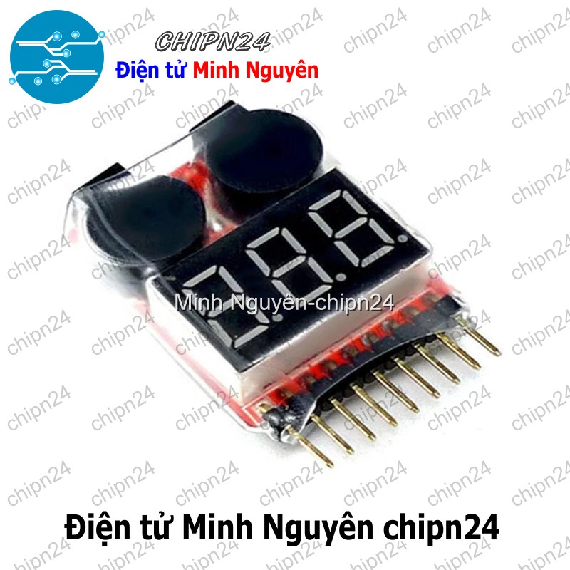 [1 cái] (D64) Mạch Đo báo pin Lipo RC 1-8s - HH002440