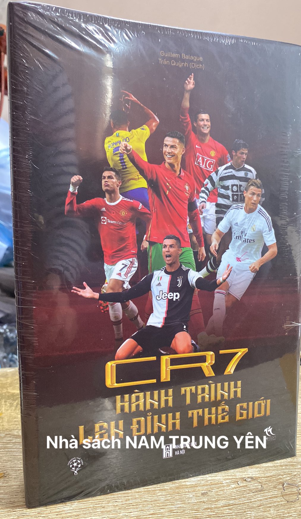 Sách - cr7 hành trình lên đỉnh thế giới| - bản đb bìa cứng