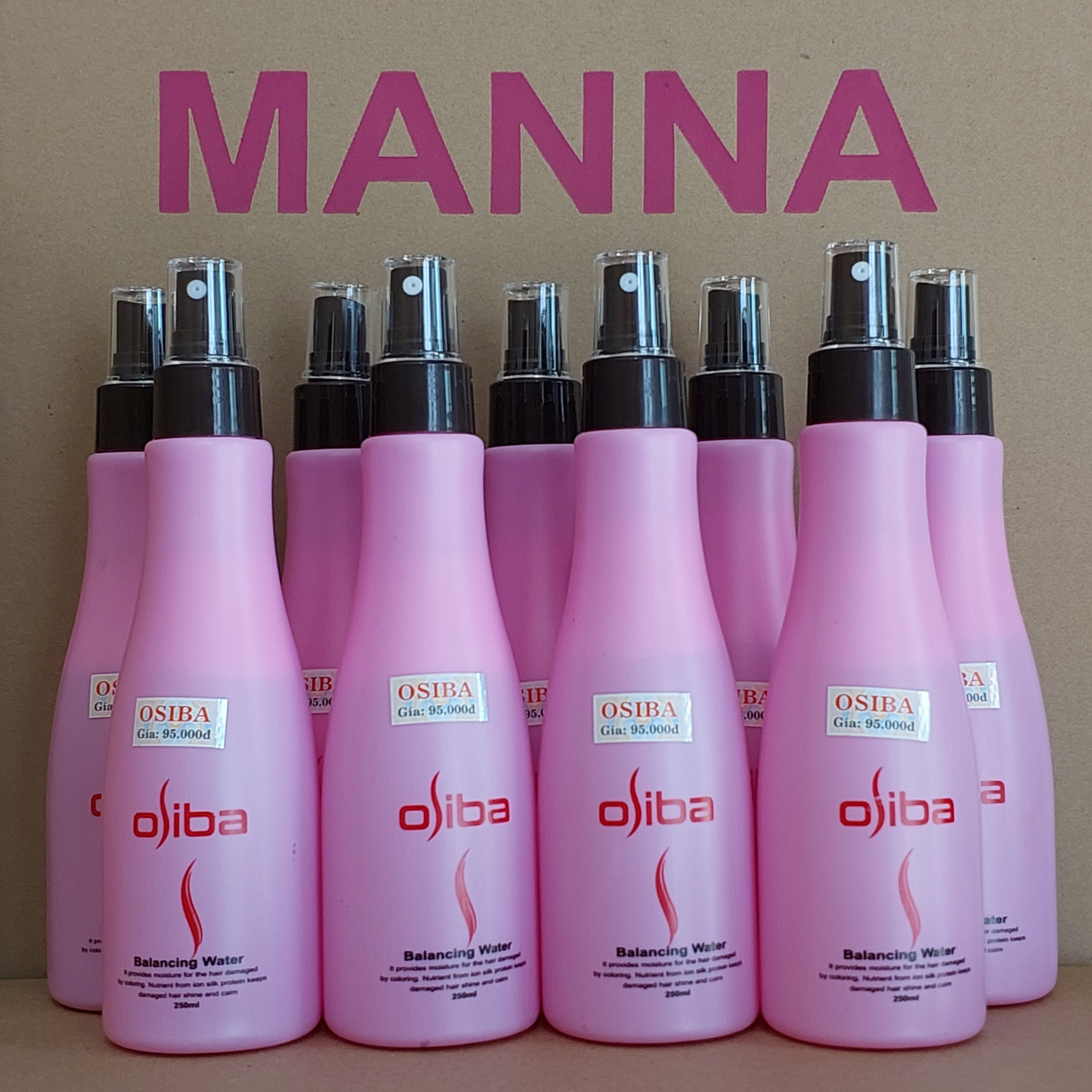 Xịt dưỡng tóc osiba 250ml