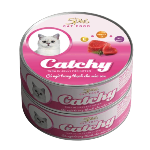 Pate cho mèo 5PLUS CATCHY, Pate Catchy cho mèo