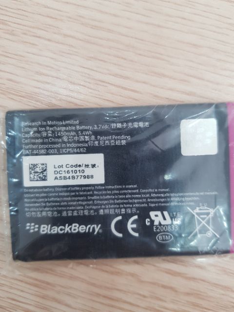 [HCM]Pin Blackberry JS1(j-s1) 9220/9320/9720 Zin New