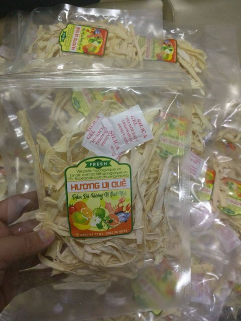[HCM]Củ Hủ Dừa Sấy Khô - Túi Zip 50g