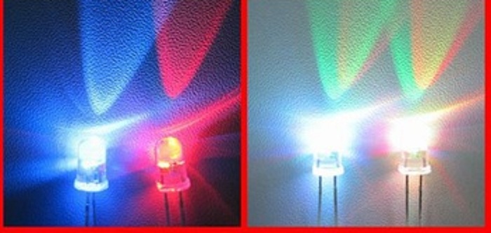 [50 CON] Led 5mm Lùn 7 Màu RGB 2 CHÂN