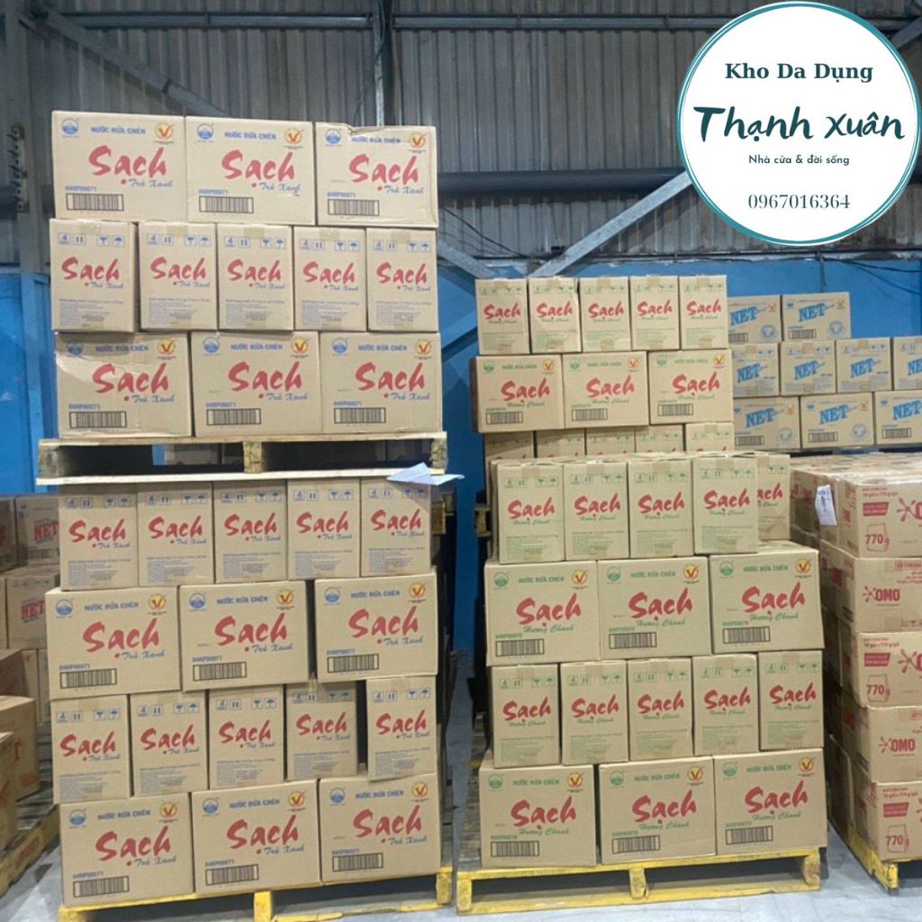 Nước rửa chén NET Sạch (1can/3.8kg)