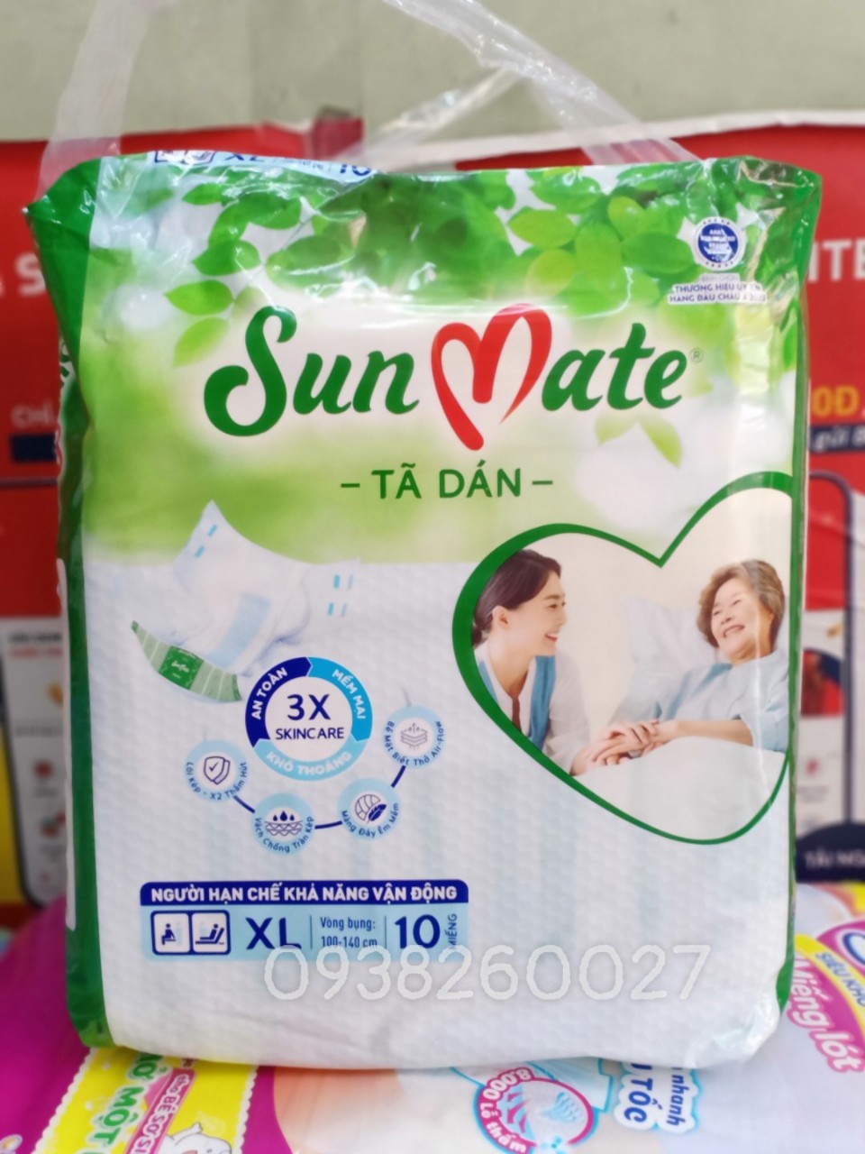 Tã dán SunMate người già M10/M-L10/XL10