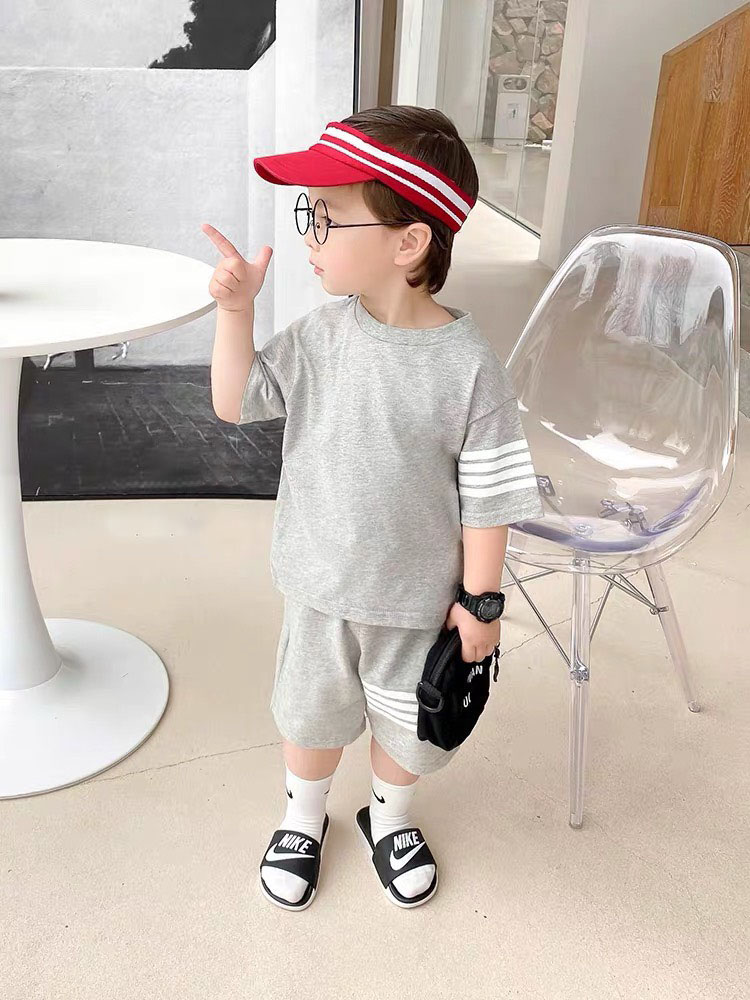 Bộ Quần Áo Thể Thao Cho Bé Trai Bé Gái, Bộ Cotton Trẻ Em Size 8-20kg Abee Store BC4