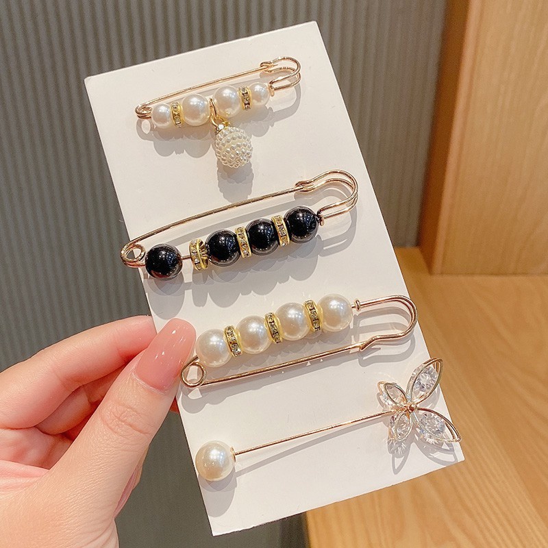 Giao siêu tốcc Bộ 5 ghim thắt lưng, thu gọn áo quần xinh xắn, sành điệu, ghim thắt lưng áo quần siêu xinh