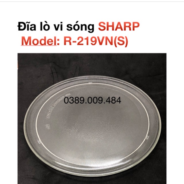 Đĩa lò vi sóng Sharp R-219VN(S) 22 lít