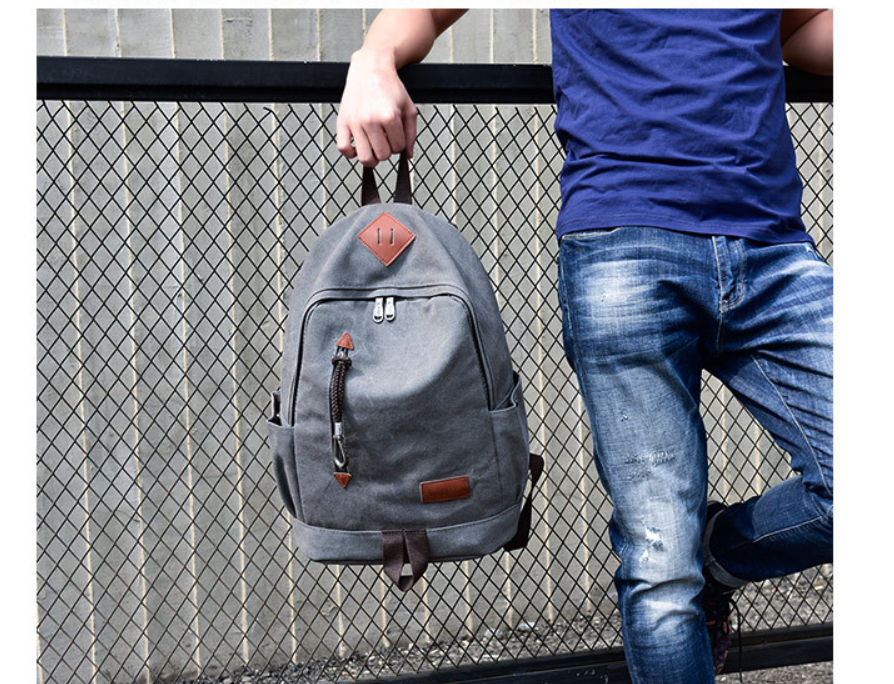 Balo nam vải canvas cao cấp phong cách mới