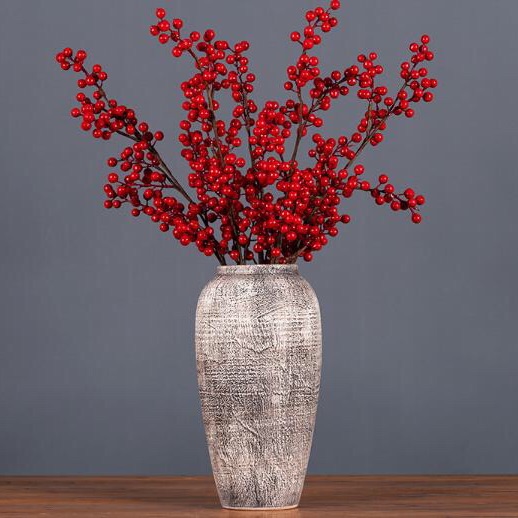 cành đào đông 90cm (cherry) thân dài