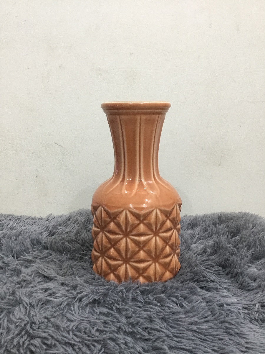 LỌ 3 BÔNG SỐ 1 - 25 CM - GỐM SỨ BÁT TRÀNG