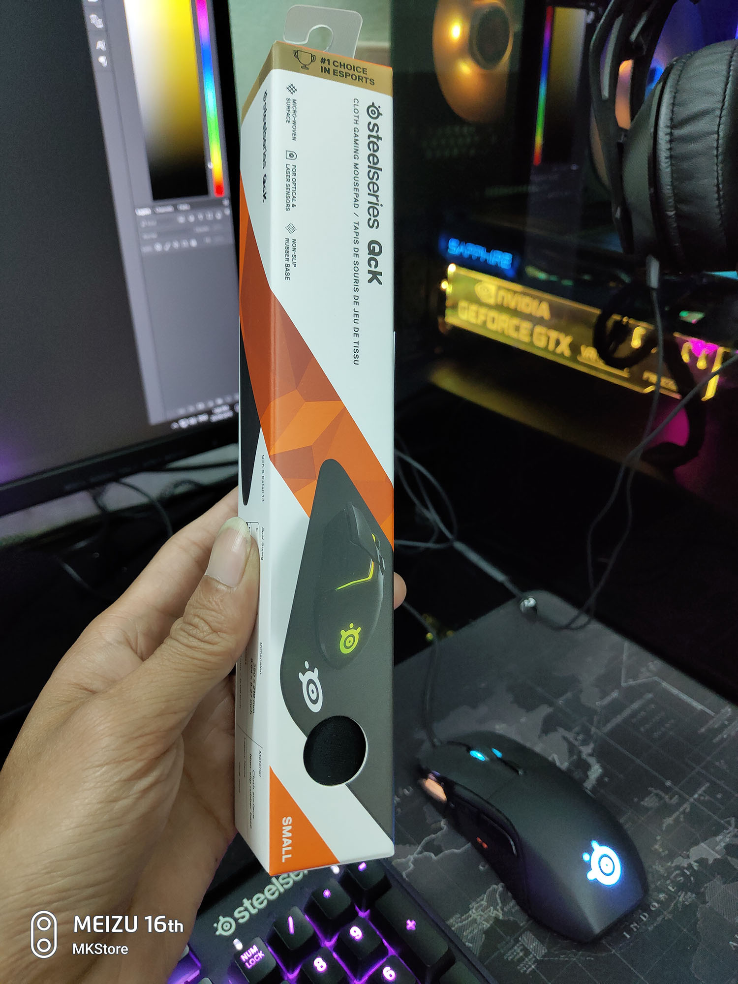 Miếng lót chuột STEELSERIES QcK Small / Medium MKStore