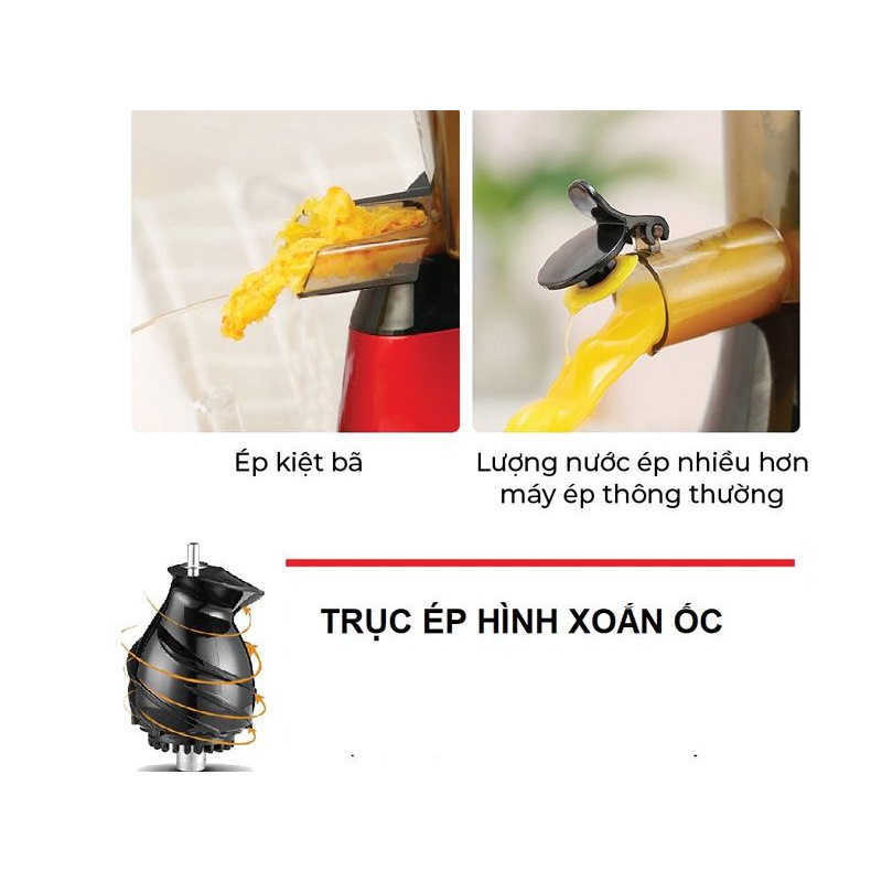 [HCM]Máy ép chậm Rapido RSJ-150M