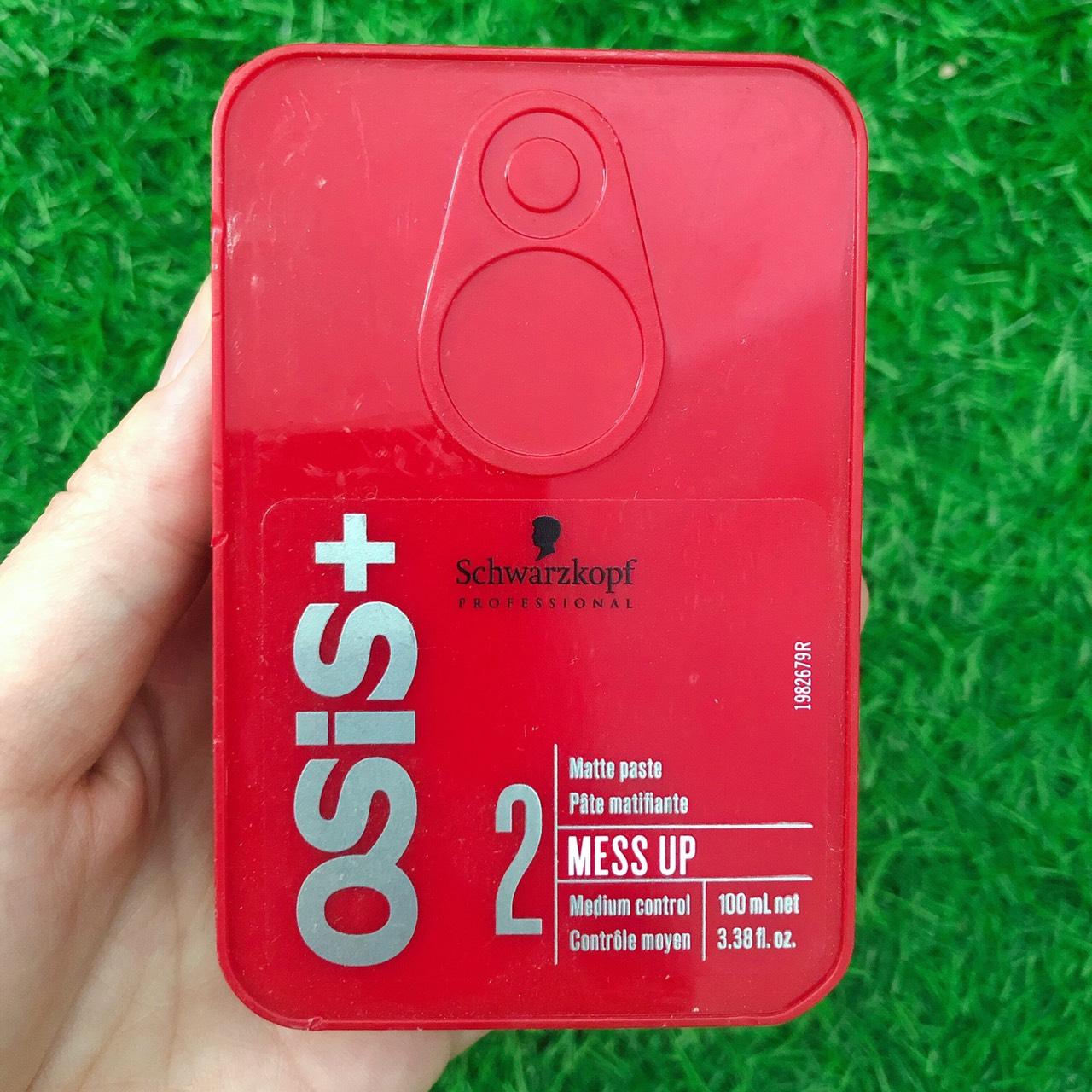 [+tặng mũ trùm]Sáp tạo kiểu tóc Schwarzkopf OSIS+ Mess Up 100ml
