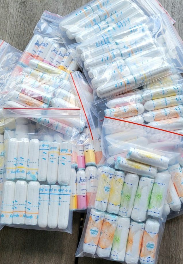 Túi 12 tampon ( ba kích cỡ )
