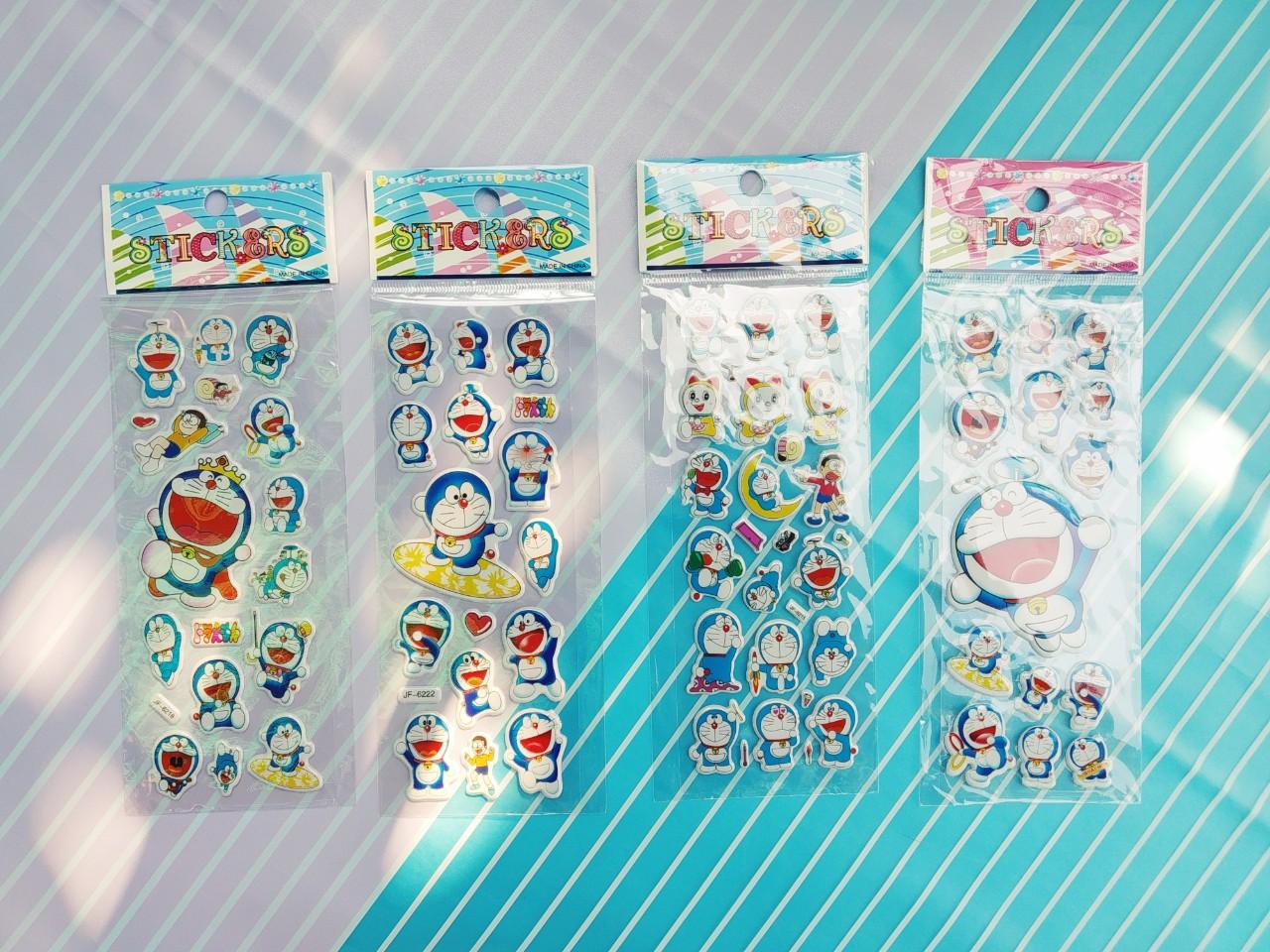 LOVE MON - STICKER DOREMON COMBO 5 TẤM