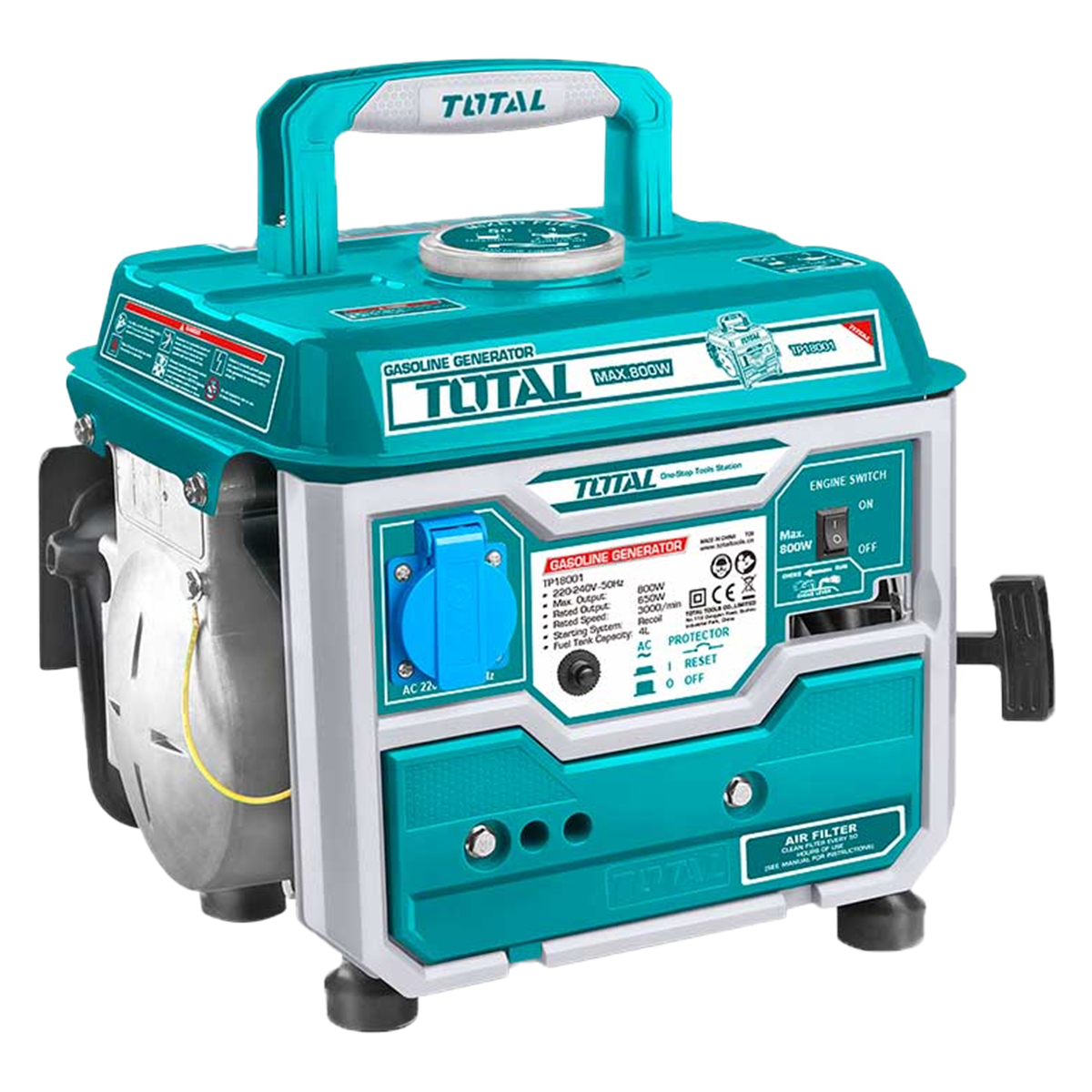 13 hours uninterruptible power housing 220V mini generator Dual stroke gasoline 2 stroke engine 2 cylinder warranty 6 months