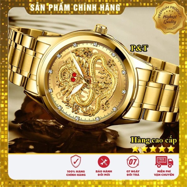 Đồng Hồ Nam Fngeen Rồng 3D Nhật Bản Chống Nước Bảo Hành 12 tháng.tặng Kèm vòng Tỳ Hưu Và pin Xịn bán chạy