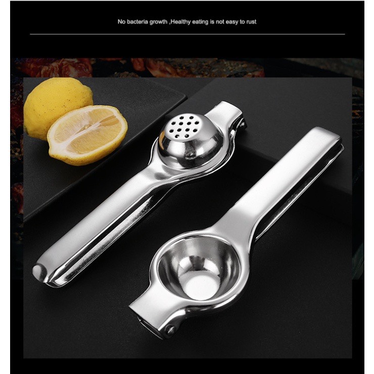 Dụng cụ vắt chanh inox (kẹp vắt chanh)
