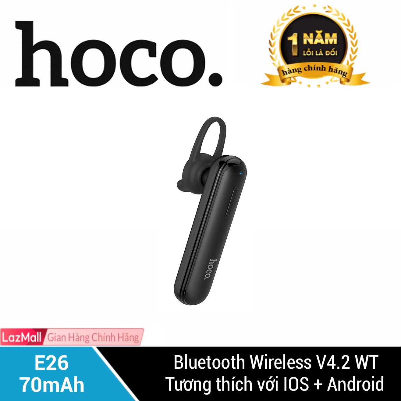 Tai nghe Bluetooth không dây Hoco E36 V4.2 70mAh