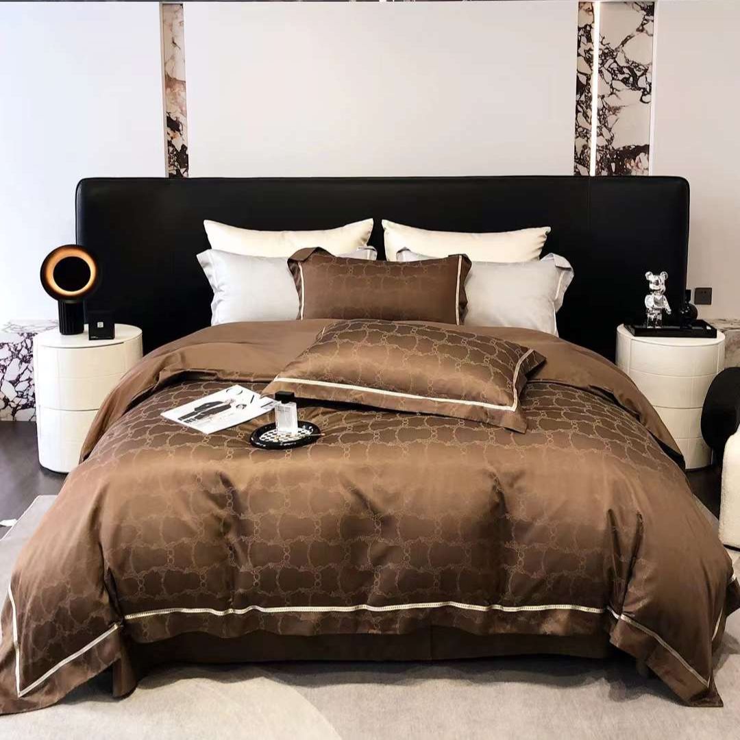 Bộ chăn ga tencel lụa lycoel Hlhome cao cấp
