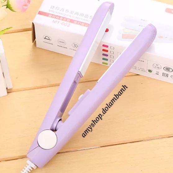 Máy hàn miệng túi kiêm dập xù / ép phẳng mini