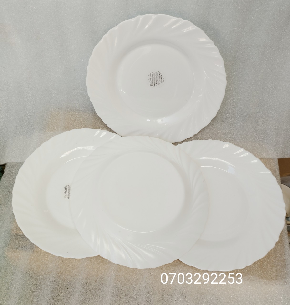 Dĩa sứ tròn hoa văn 088 nhiều size 15cm 17.5cm 20cm - MUA 4 CÁI TẶNG 1 CÁI CÙNG LOẠI