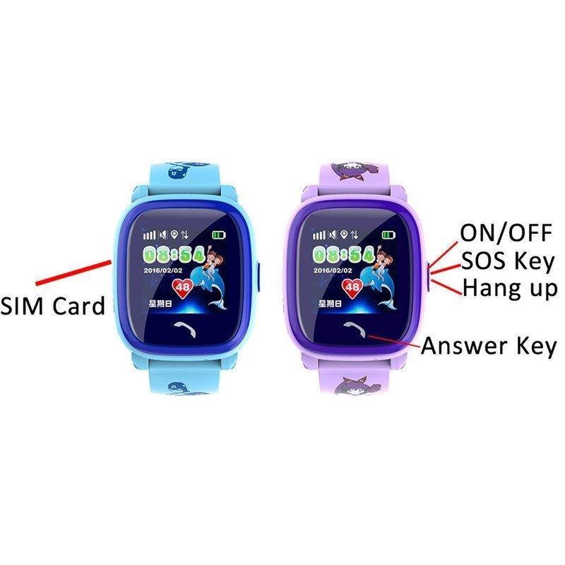 Nơi bán Đồng hồ thông minh trẻ em định vị GPS màn hình cảm ứng chống nước chuẩn IP67