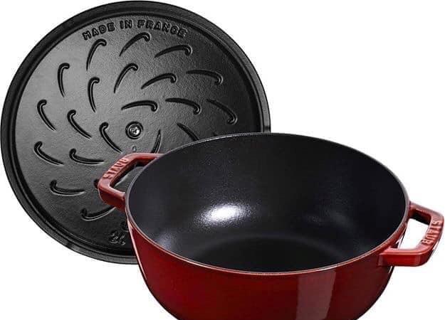 NỒI CHẢO GANG ĐÚC STAUB 24cm - MADE IN FRANCE