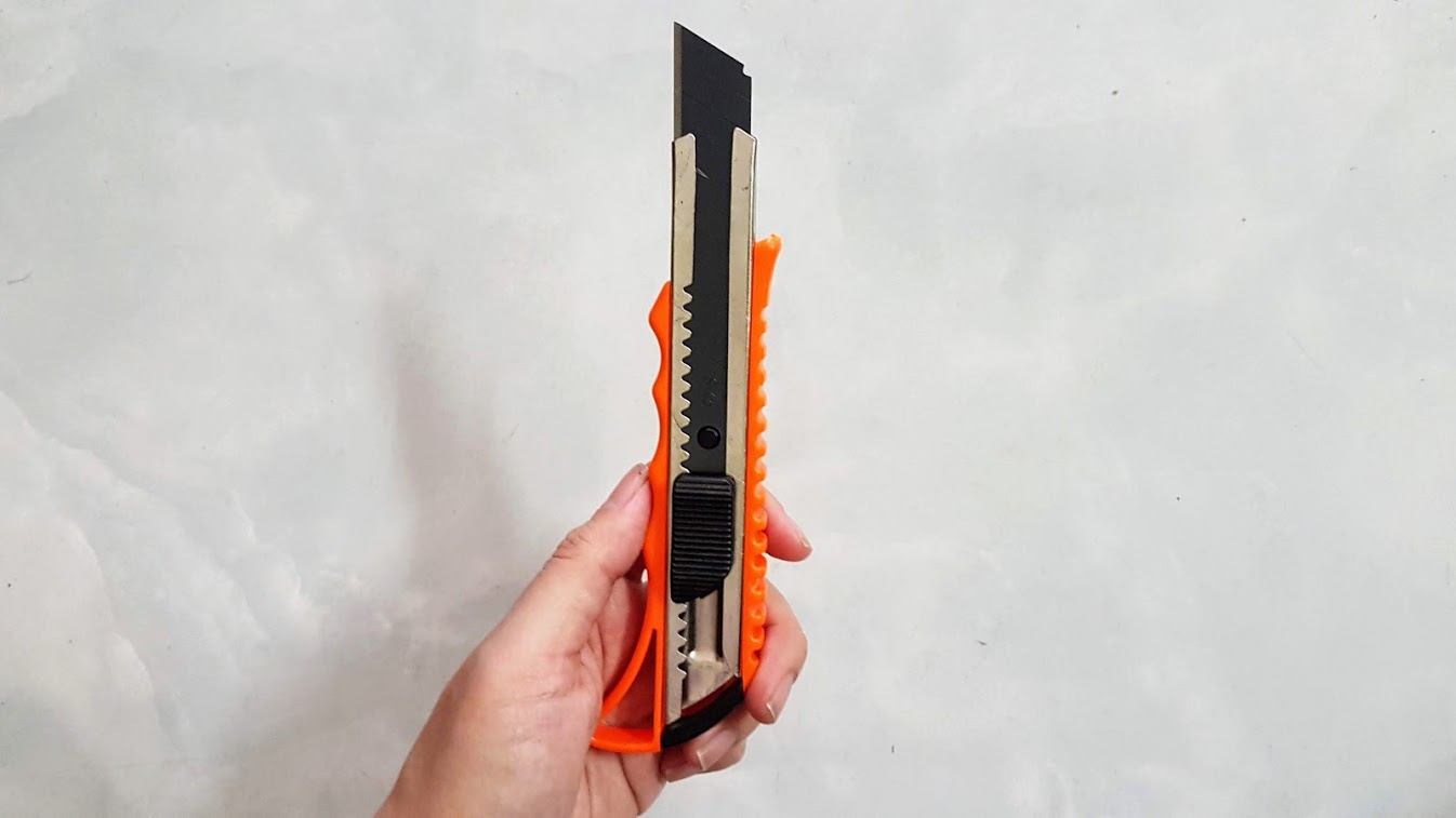 [HCM]Dao + 10 lưỡi dao rọc giấy cao cấp KAPUSI.